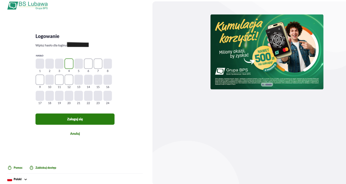 logowanie do bankowosci elektronicznej 1