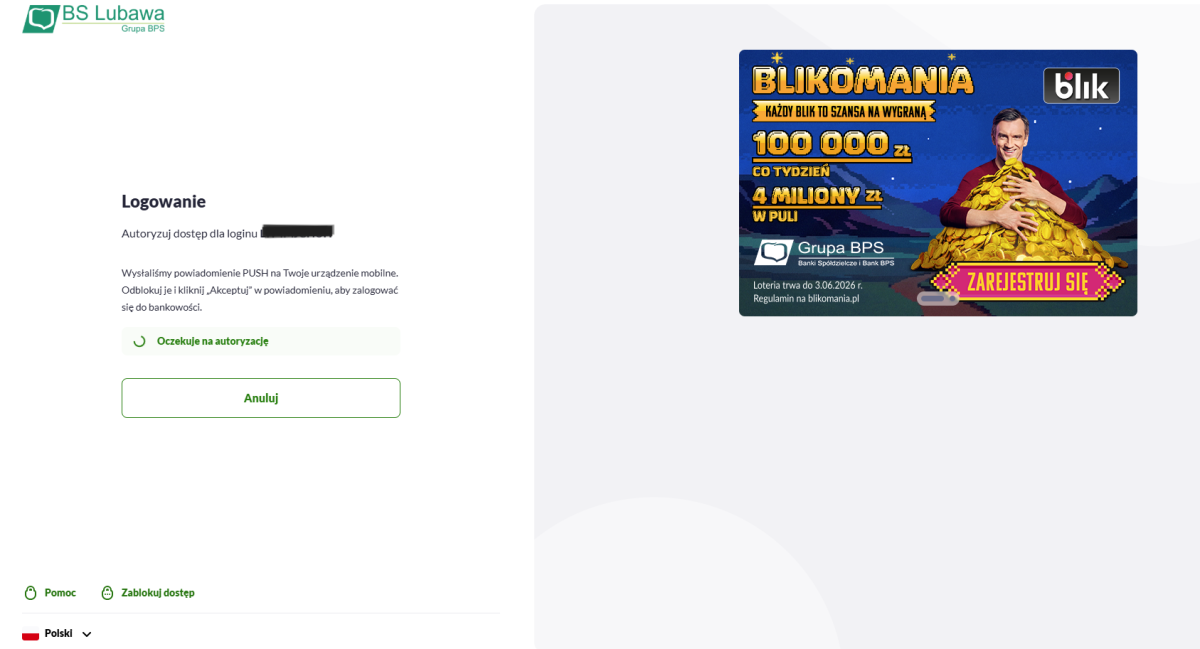 logowanie do bankowosci elektronicznej 2