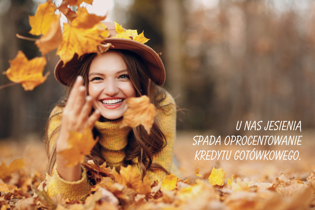 Jesienna promocja kredytu gotówkowego Bezpieczna Gotówka